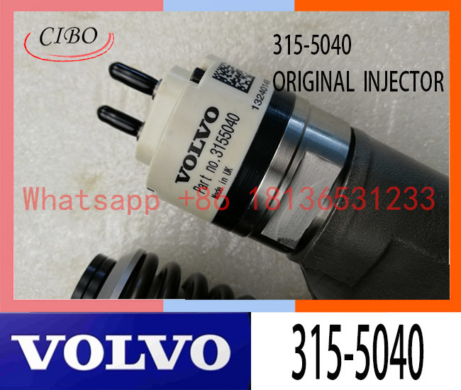 High Precision 3155040 VOL Excavator Engine Injector