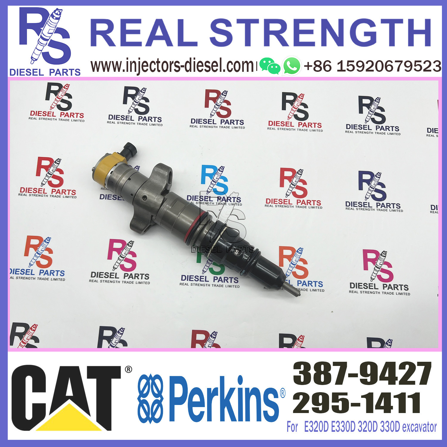 Common Rail Diesel Engine Injector 295-1411 387-9427 10R-7225 268-1835 268-9577 For C7