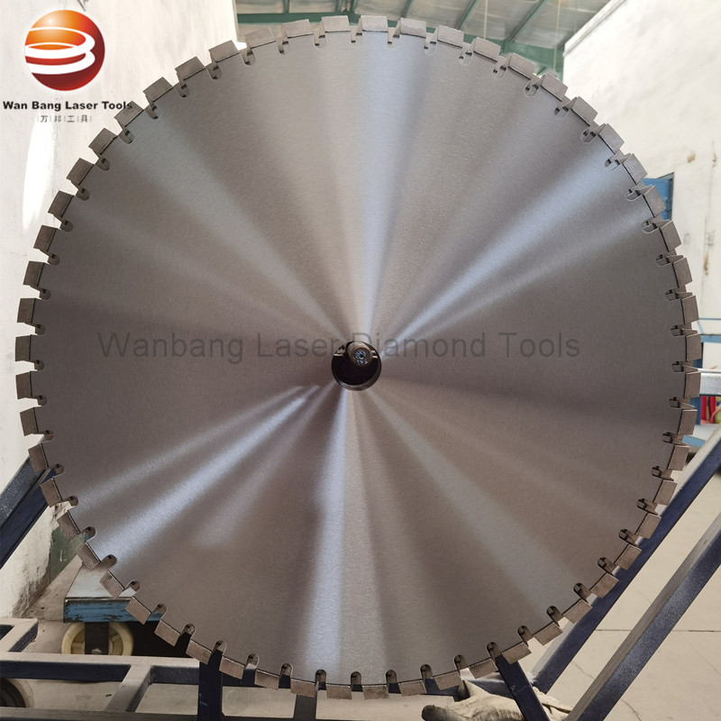800mm Array Pattern Segment Diamond Wall Saw Blades For Wall Demolition
