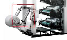 Double Faced Fast Speed Paper Flexo Printing Machines Stack Structure