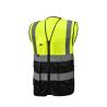 Buy cheap Green Black Hi Vis Vest With Pockets from wholesalers