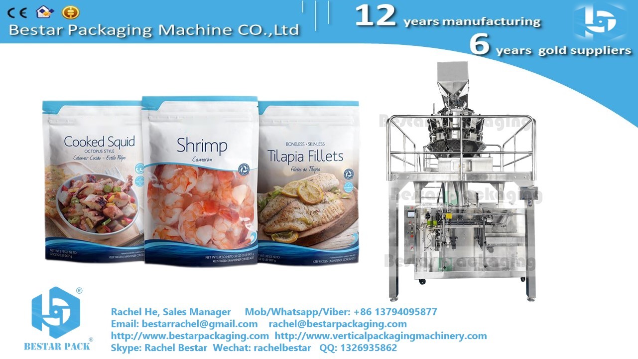How to package avocado slices by Bestar automatic Doypack machine