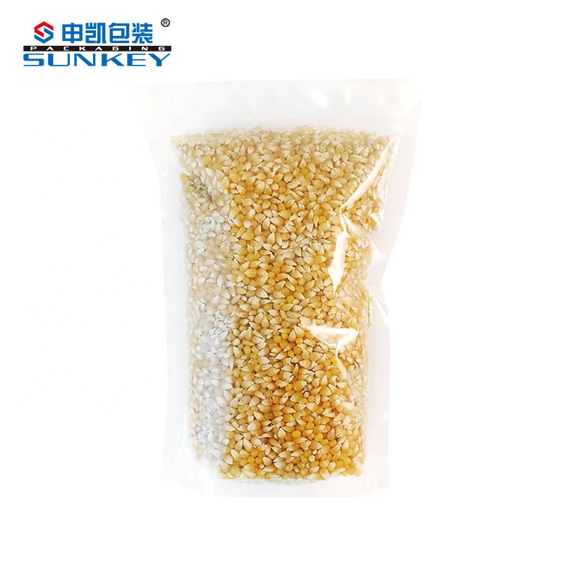 1000Ml Heat Sealable Smell Proof Packaging Bags Food Grade Transparent Ziplockk Pouch