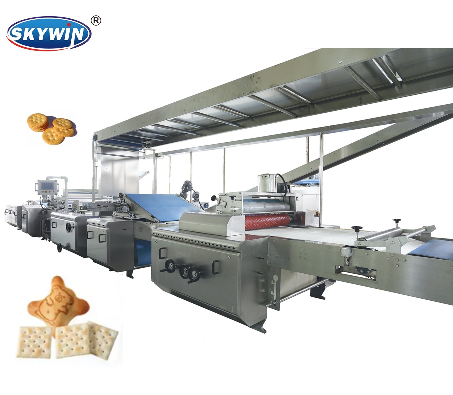 How Sale Full Automatic New Rotary Molder Soft Biscuit Making Machine Stainless Steel With Factory Price