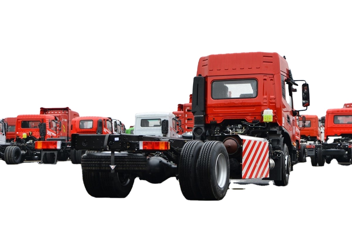 Reverse Shift Number 2 Dongfeng KR 220HP 4x2 Box Cargo Truck with 9990kg Payload