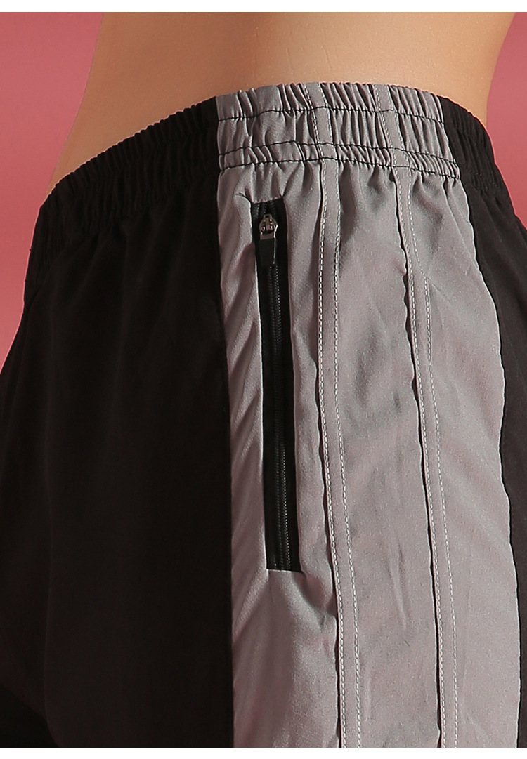 Woman Cropped Pants Quick Dry With Pocket Running Workout Leggings