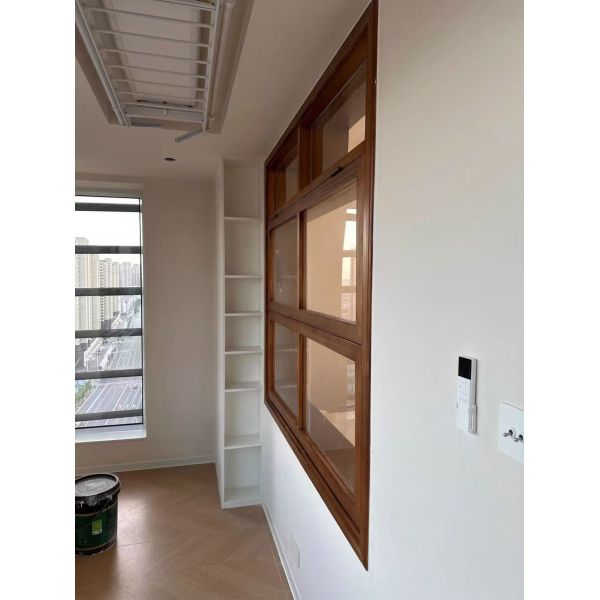 Double Glass Aluminium Alloy Bi-Folding Windows Anti-Theft Sound Insulation Impact Aluminum Frameless Bifold Window