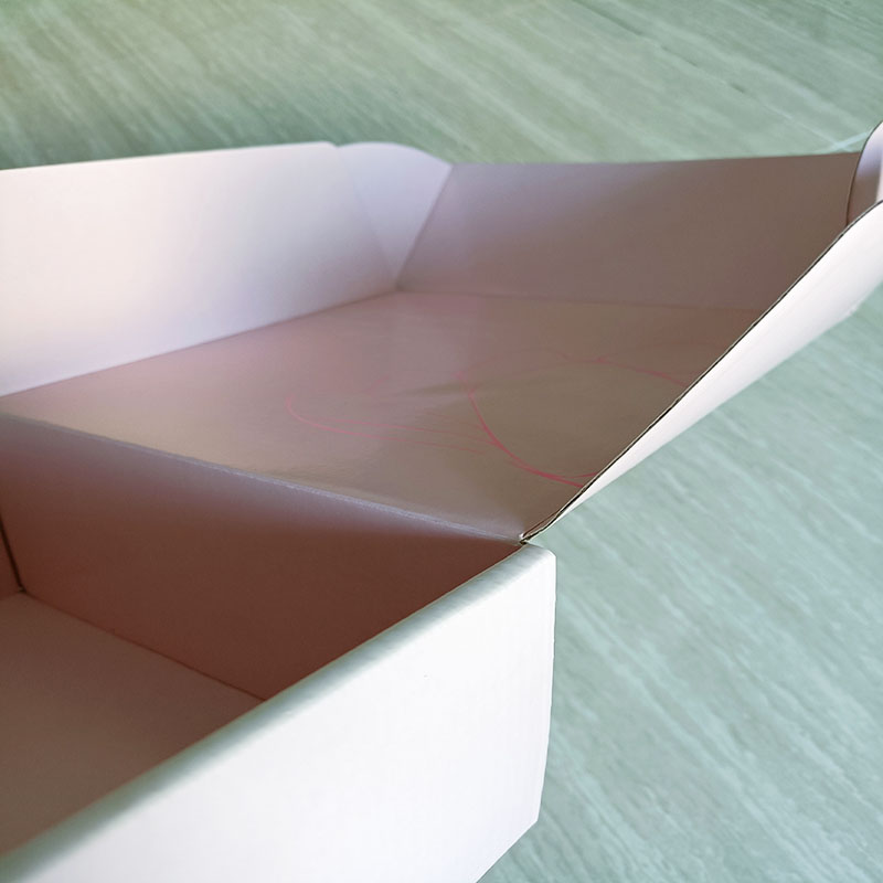 Custom Order Pink Cardboard Paper Postal Boxes for Environmentally Friendly Packaging