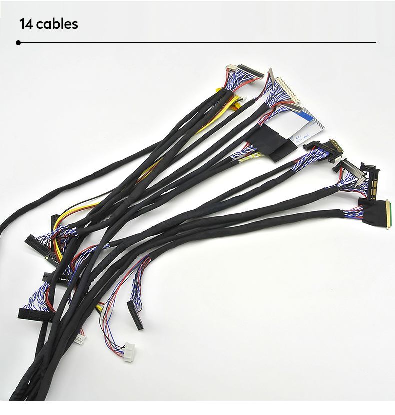 Laptop TV LED LCD Panel Tester Support 7- 84" W LVDS Interface Cables Inverter