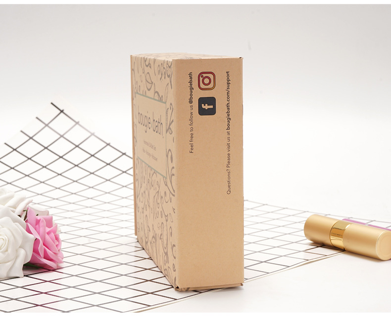 Moistureproof Paper Corrugated Gift Box Antiwear For Perfume Packaging