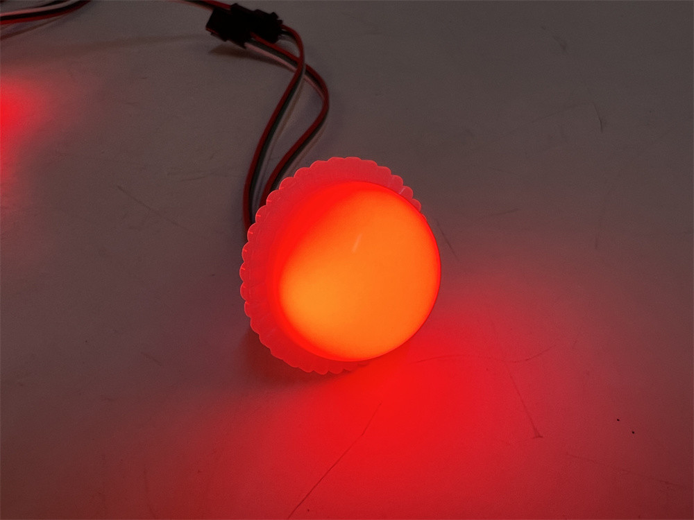 Programmable RGB LED Point Light 45mm 1W DC12V Playground Amusement Lights