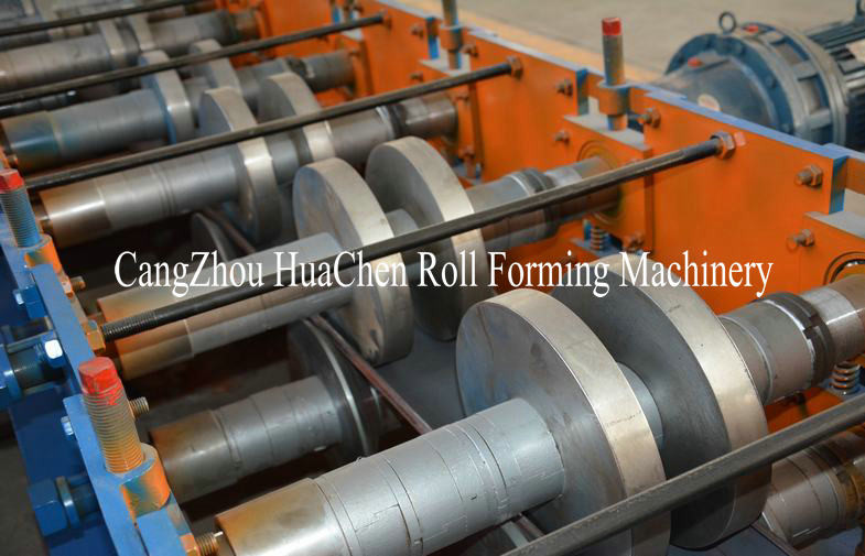 Touching Screen CEE Purlin Roll Forming Machine With 80mm Material