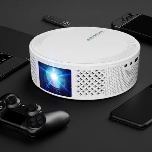 Android Smart Mini Projector 4K 1280X720P Multiscene Practical