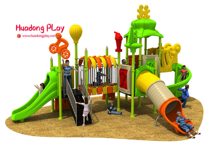 Sports Outdoor Playground Slides Exciting Anti - Static Professional Design