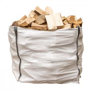China Firewood Ventilated 1 Ton Mesh PP FIBC Jumbo Bag Poly FIBC Big Bag Firewood Net Log Bag on sale