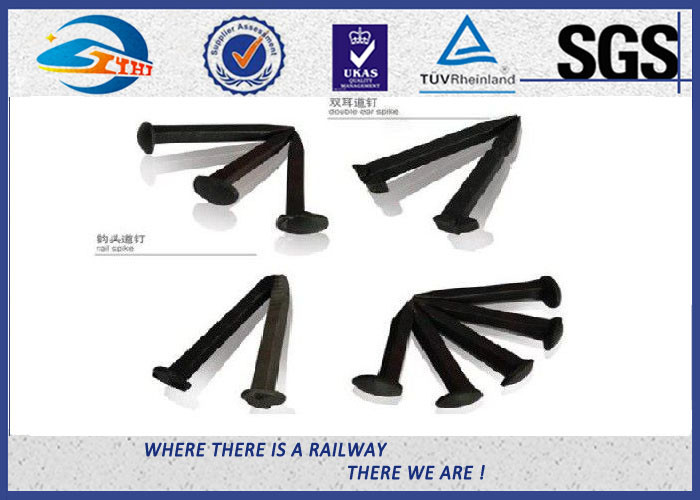 Railway Small Screw Auger Dog Spikes Rail Track Spikes Without Crack
