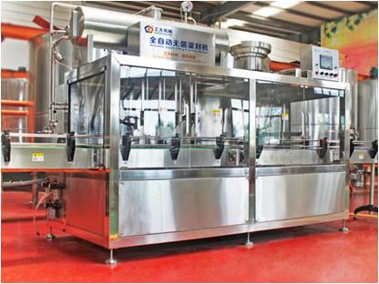 Two In One Aseptic Glass Bottle Filling And Capping Machine For 5L Beer Cans