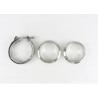 Buy cheap Exhaust System V Bend Heavy Duty Tube Clamps Stainless Steel Spot Welded from wholesalers