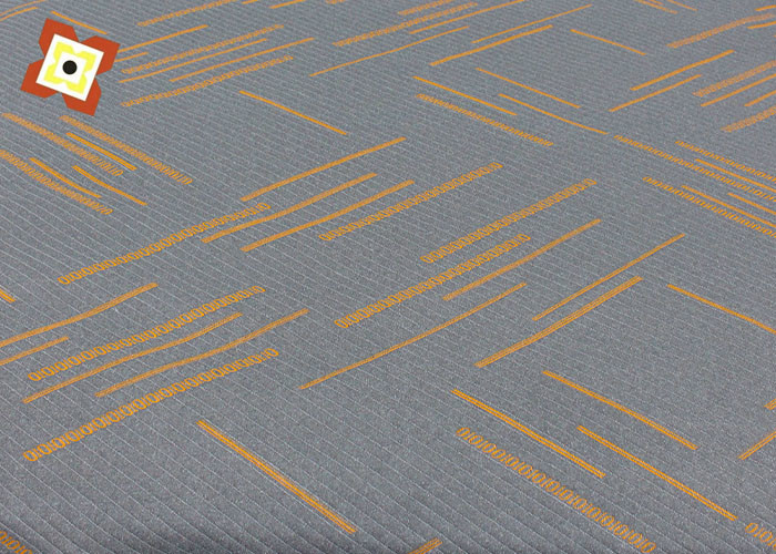 Guangzhou wholesale Stretch Pillow Mattress Quilting Fabric Knitting Jacquard Air Layer Modal Grey mattress fabric