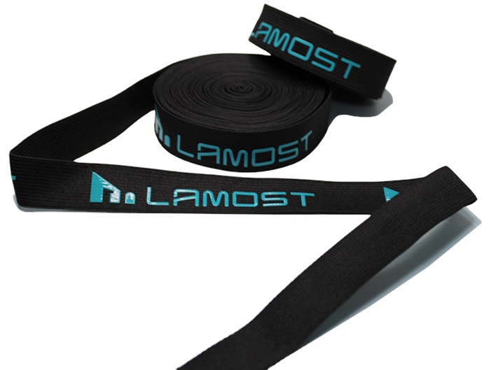 Silicone Backed Elastic Anti Slip Webbing Silicone Elastic Gripper Tape