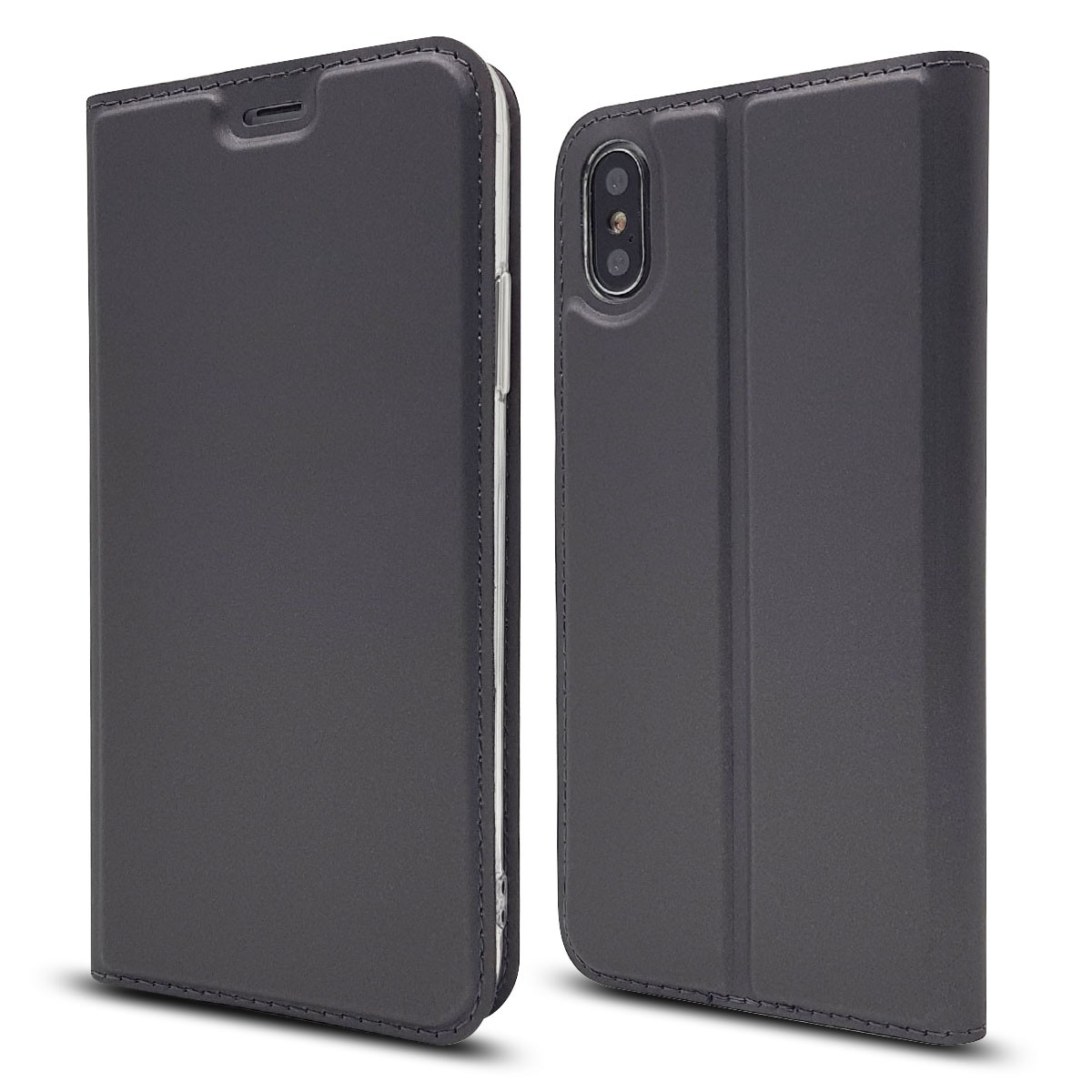 iPhone XS Wallet Case, Premium PU Leather Cell Phone Flip Cover for iPhone 5,6,7,8,X,XS,XS MAX,XR