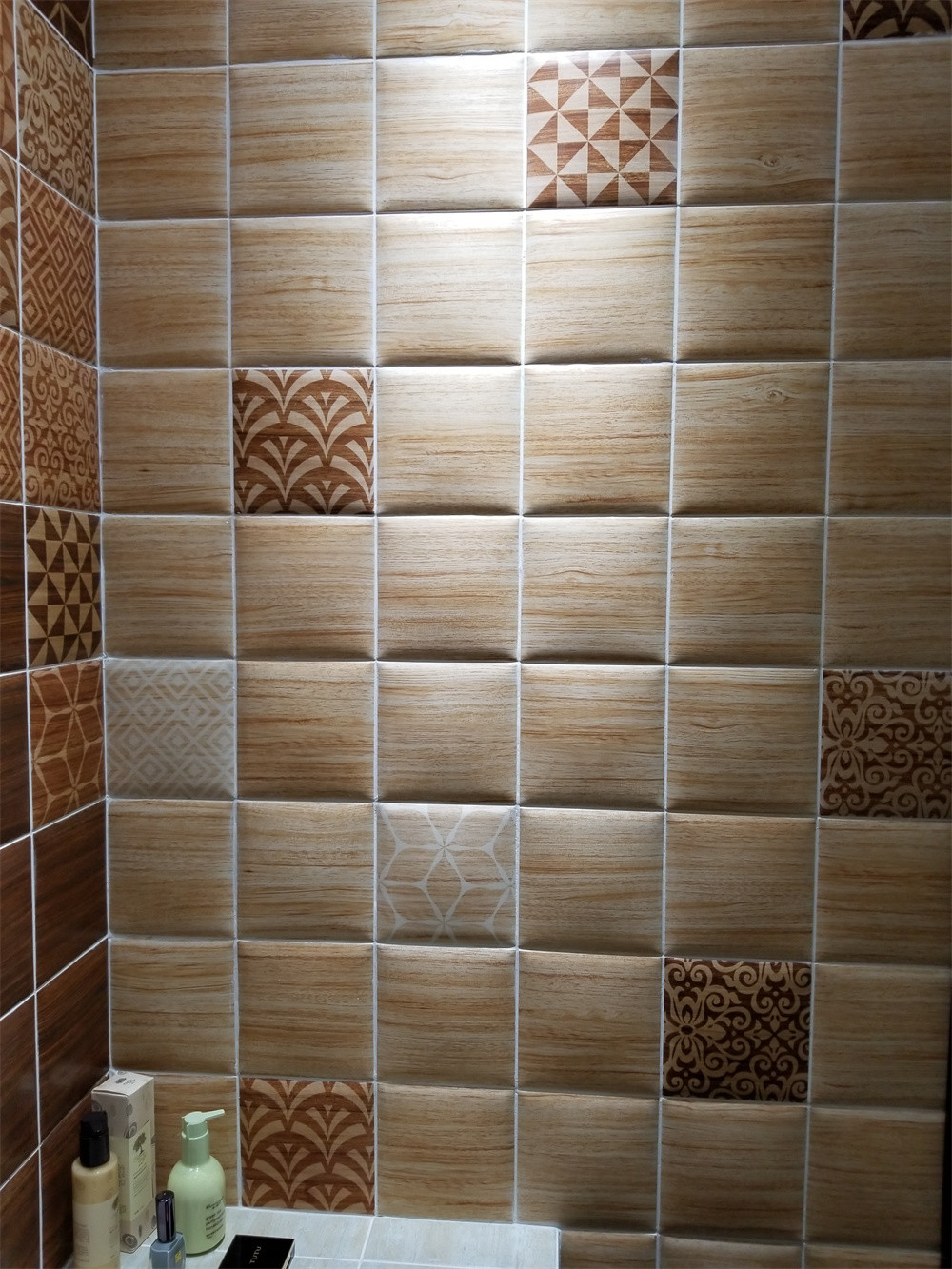 Yellow 152x152mm Mosaic Ceramic Wall Bread Tiles For Living Room And Bathroom