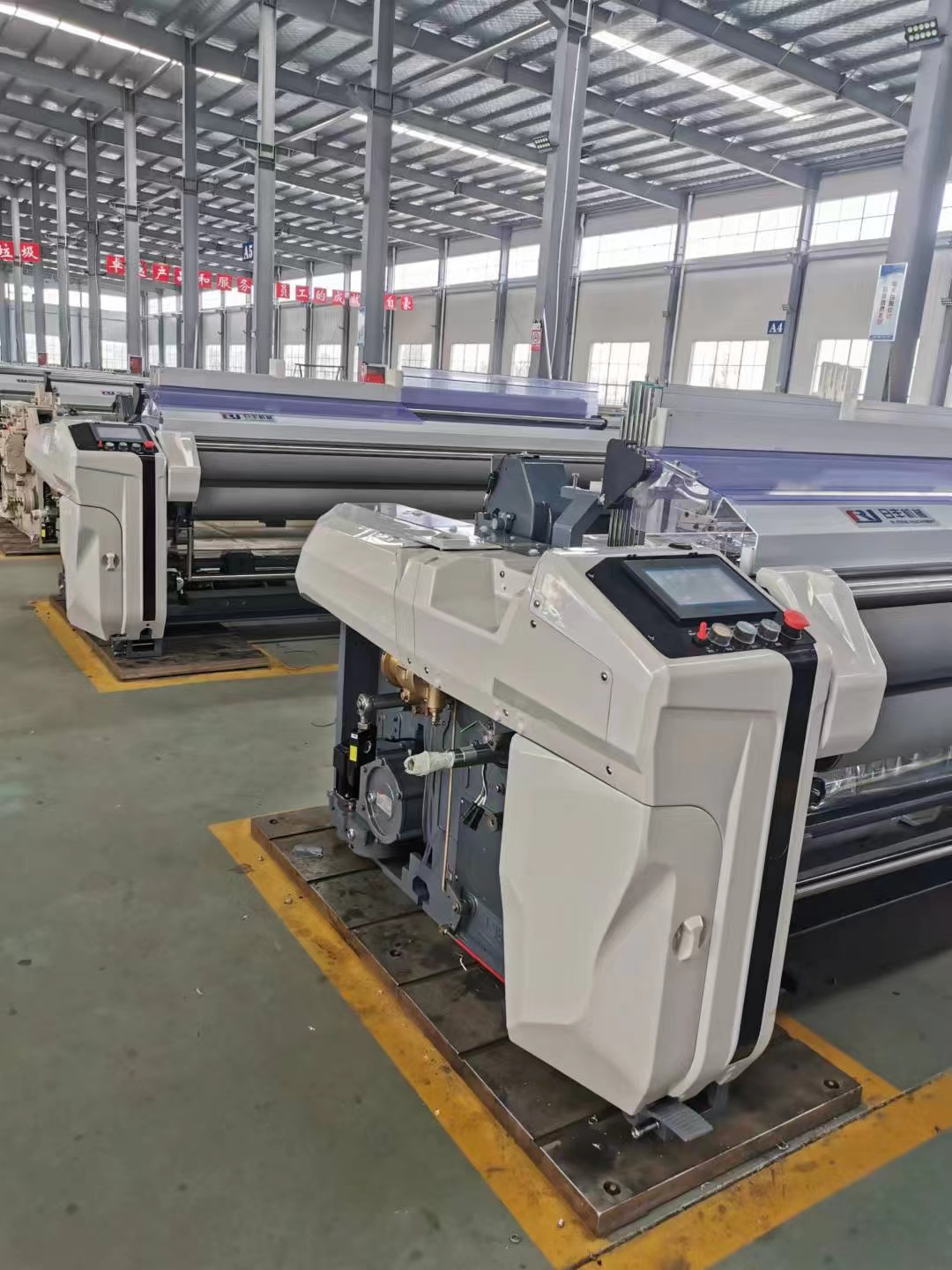 Dobby Opening Air Loom Machine 170cm 3.7KW Textile Air Jet Weaving
