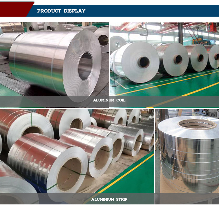 Round Roll Grade 3000 Series Aluminum Coils with T3 T4 T81 Conditions and Multiple Thickness/Width Alternatives