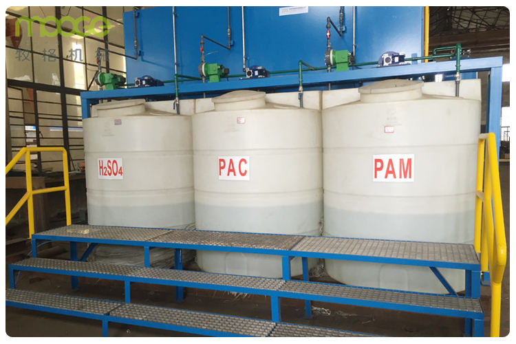 5-20t/H Plastic Recycling Washing Line Sewage Waste Water Treatment Machine