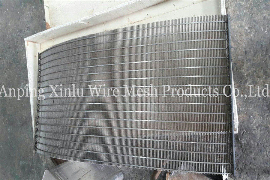 Wedge Wire Sieve Bend Static Filter Screen Panels with Corrosion Resistance for Industrial Filtration