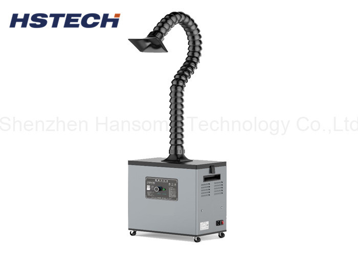 Air Purification Automatic Soldering Robot 4 Axis Single Tip With Smog Cleaner