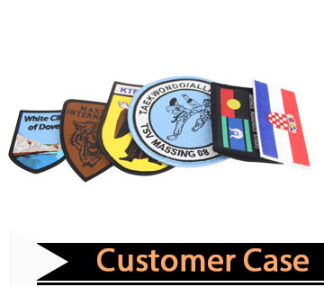 Custom size patches/clothing patches designer/ski embroidery patch