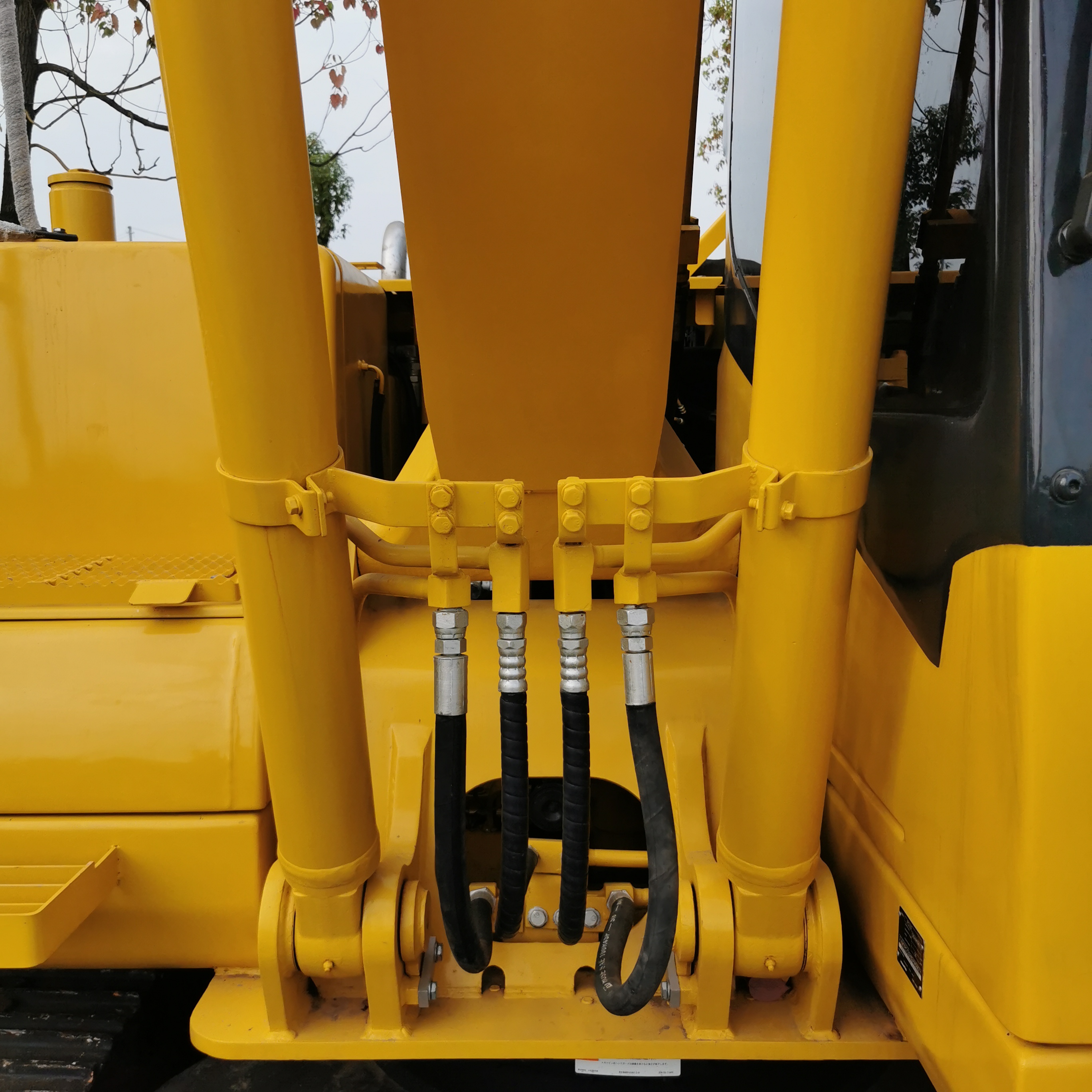 Hydraulic Cylinder Original Komatsu PC110 Second Hand Crawler Digger for Construction