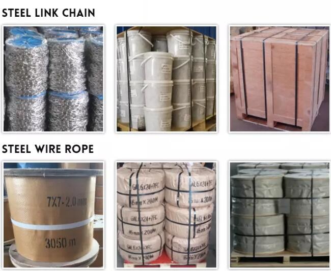 8mm SUS201 Galvanized Steel Wire Rope