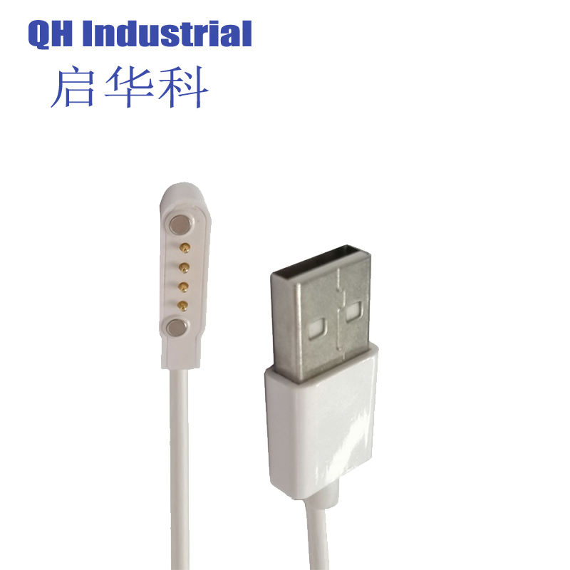 4pin 2.54mm Pitch Russian Federation Non-Standard Charging Connector Magnetic Wire Connector