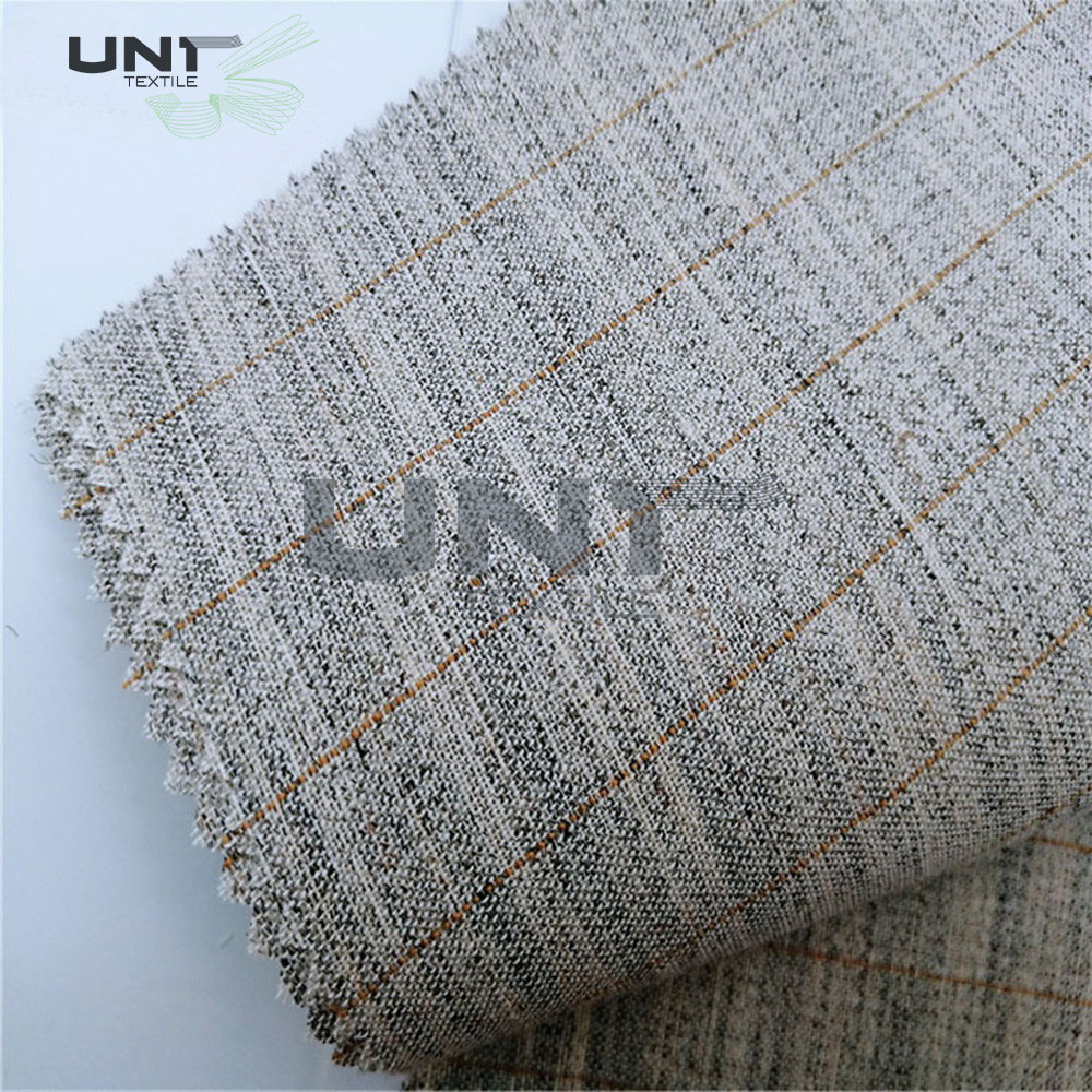 elastic canvas hair interlining for men‘s uniform with high quality