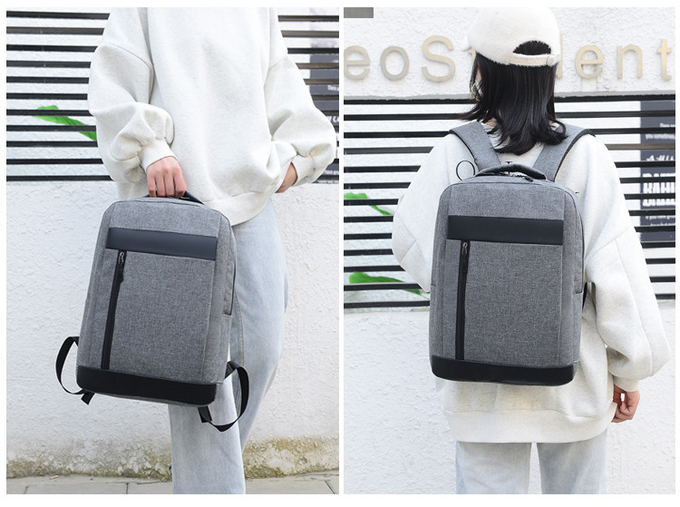 Black ODM Unisex Backpack Sets Business 3 In 1 Laptop Backpack Set School
