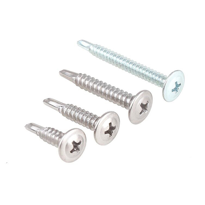 SS 410 Self Drilling Sheet Metal Screws M4.2 x 25mm Modified Truss Head Screws