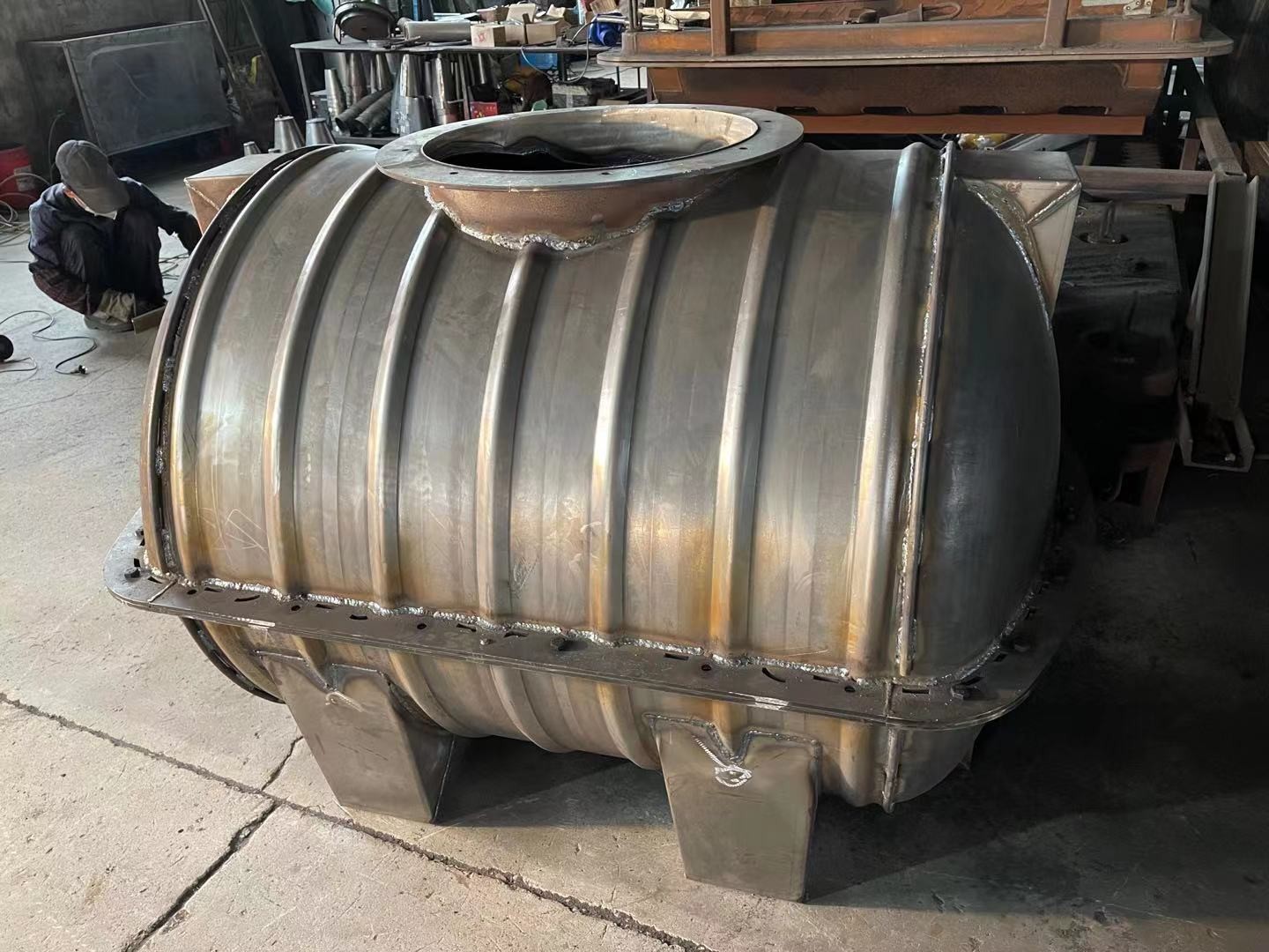 Forging Horizontal Rota Moulding Tanks No Welding Aging Resistance