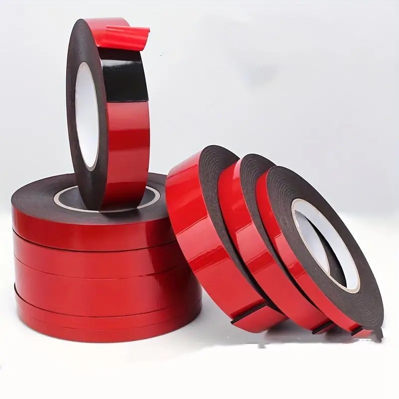 White Heat Resistant PE Double Side Foam Tape For Construction Glazing Acrylic Waterproof
