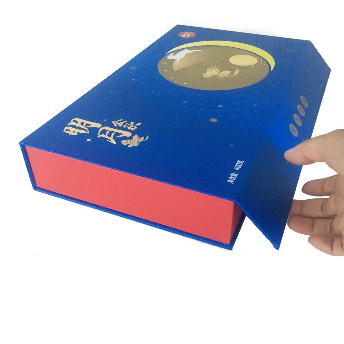 Exquisite Hardboard Paper Gift Box Packaging With Plastic Insert Tray