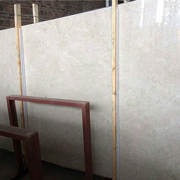 Calcite Ultraman Beige Marble Stone Slab Cut To Size For Sink And Basin