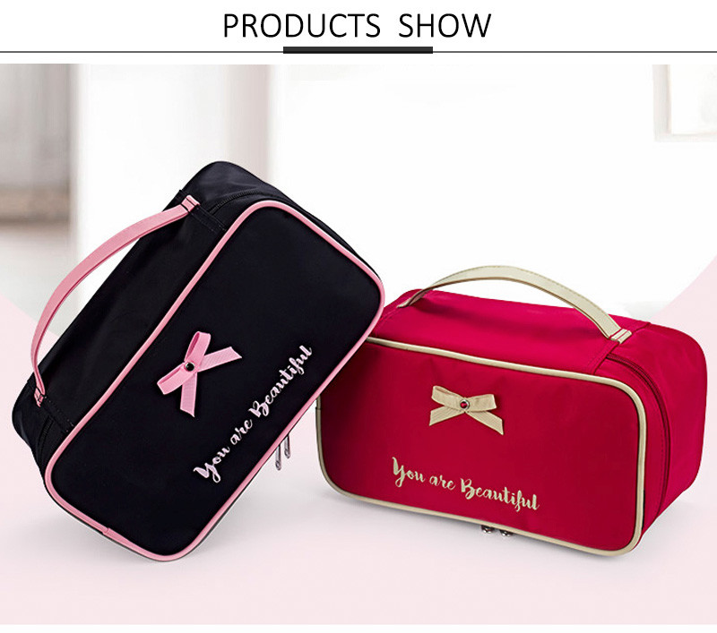 Foldable Portable Travel Multi-Function Eco Friendly Waterproof Wash Bag Women