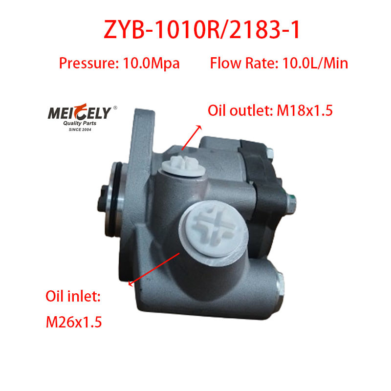 Yunnei Heavy Truck ZYB-1010R/2183-1 Steering Pump