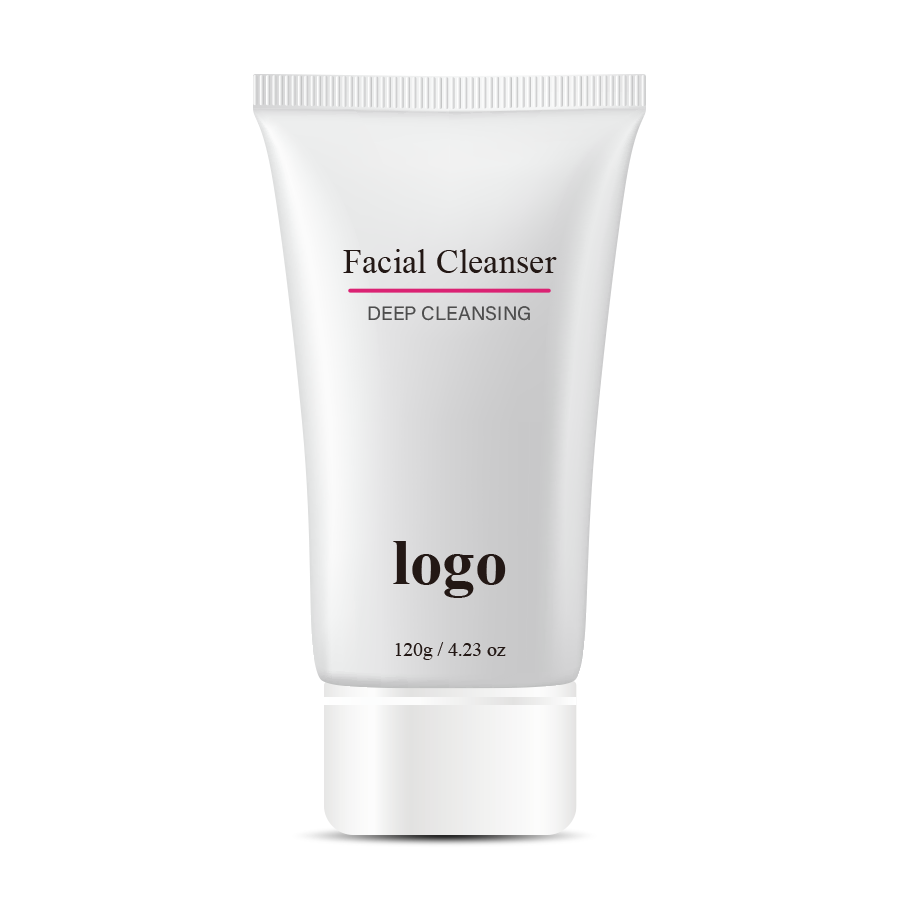 Custom Organic Unisex Face Wash Adult Facial Cleanser Gel with Lightening Properties Made From Compound Essential Oils