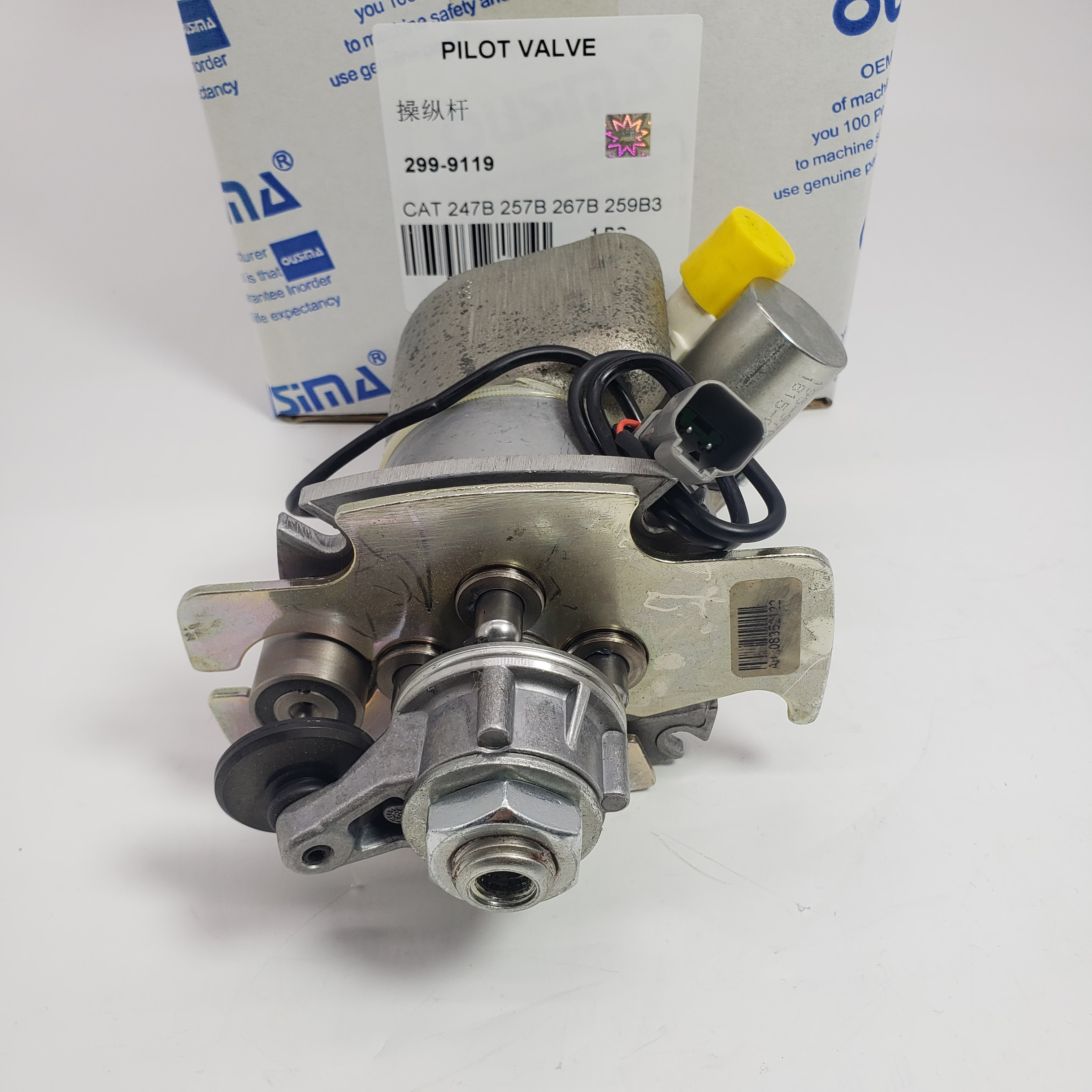 299-9119 299-9119 Excavator Pilot Valve For 216B 226B 232B 236B 242B 247B 257B