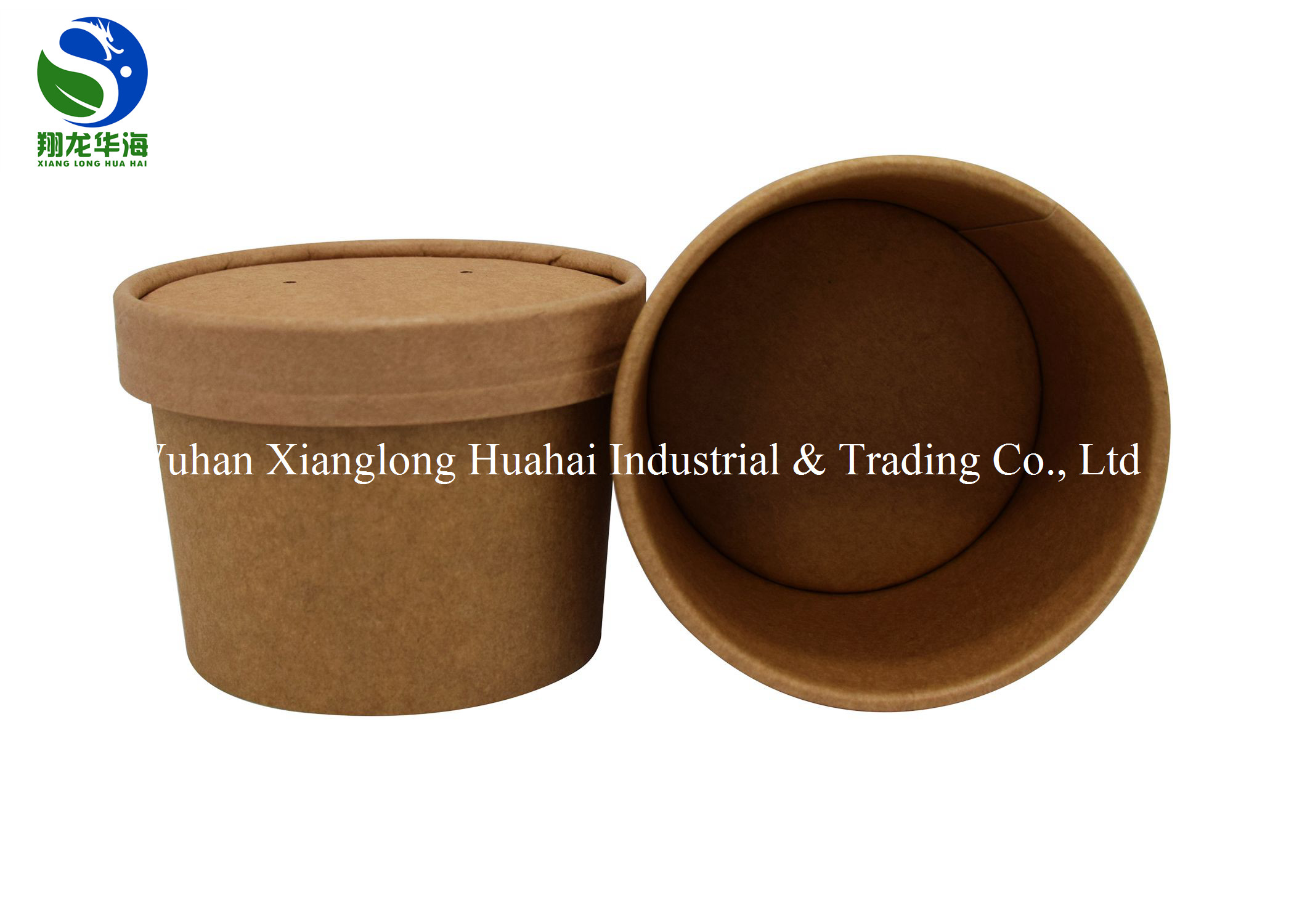 26oz paper material 780ml custom logo disposable paper popcorn chicken bucket with lid