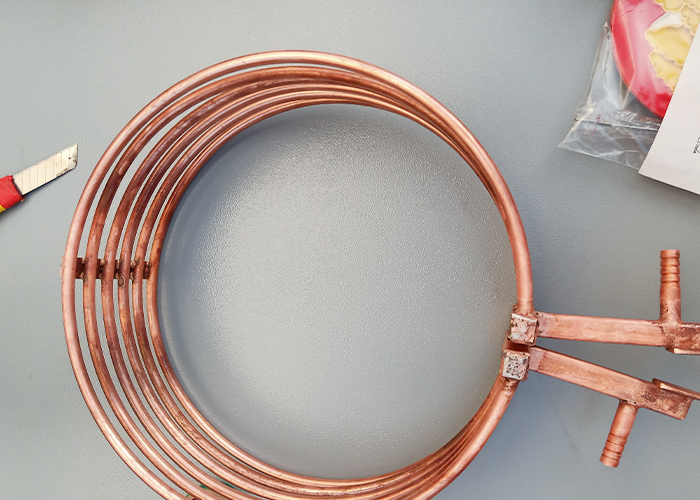 35kw Induction Coil Heater Small Copper Steel Melting Furnace 5kg 10kg