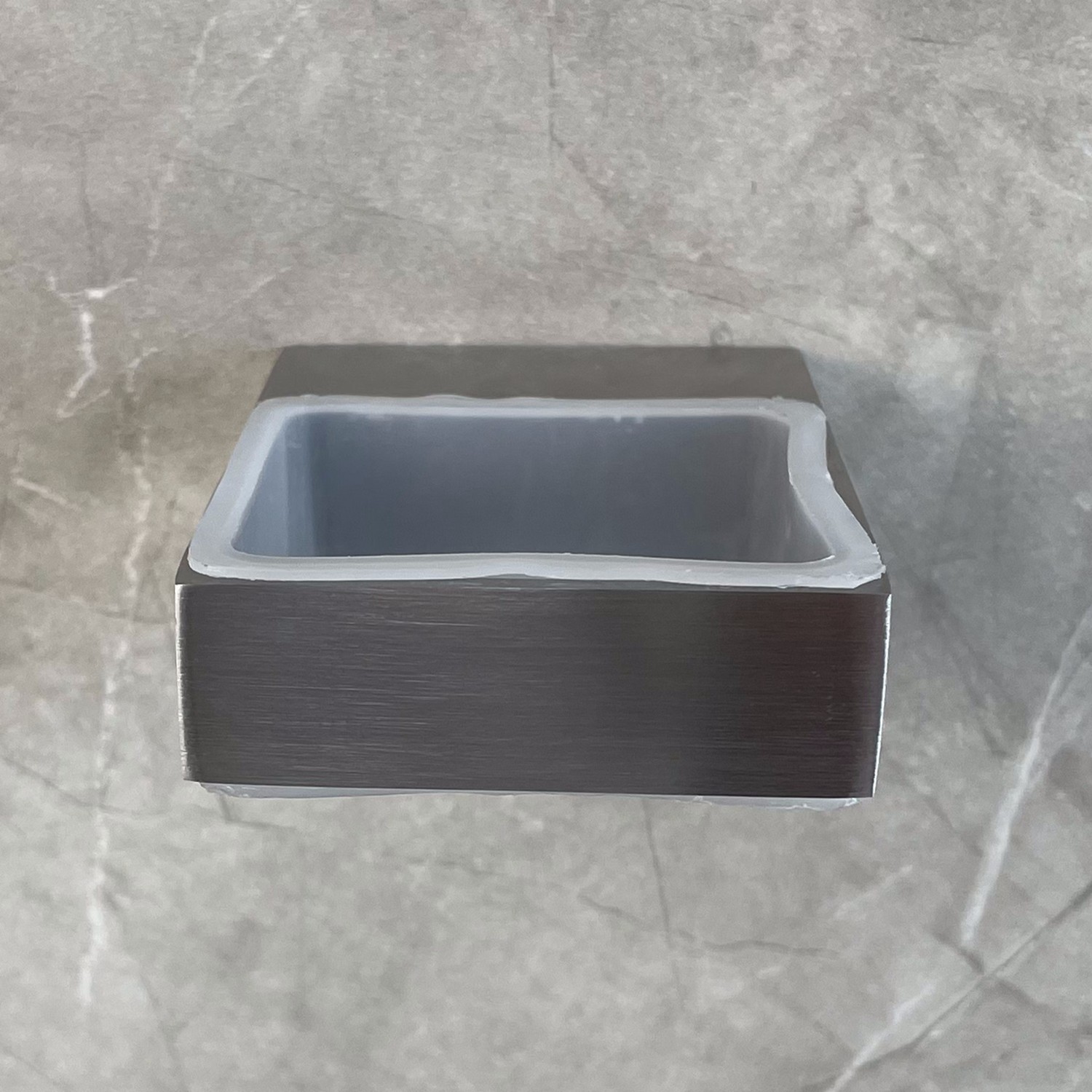 Stainless Steel Soap Dish Holders Glass Wall Mounted Bathroom Accessories
