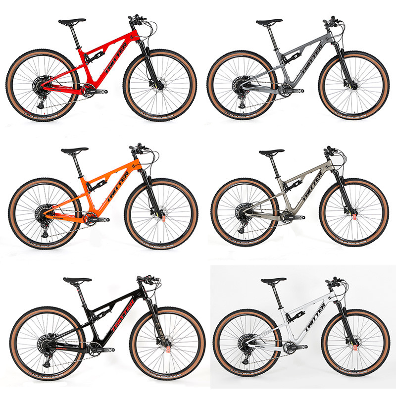 29er Carbon Fiber Full Suspension Mountain Bike OVERLORD M6100 12S